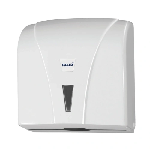 Диспенсер листовых полотенец  Z и V сложения PALEX  белый