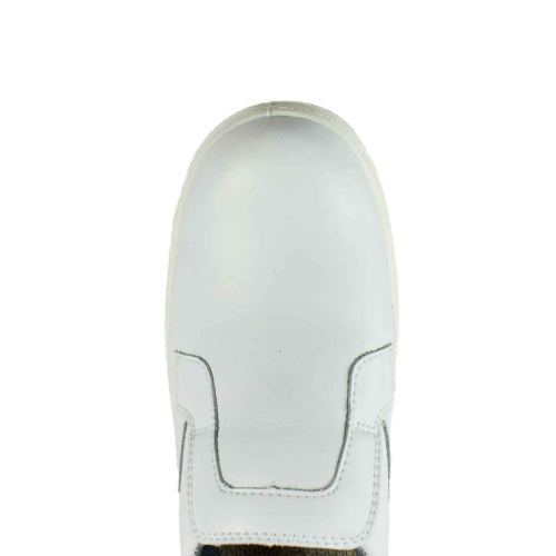 Полуботинки-туфли мужские MARKO на резинке (бел., чёрн.)