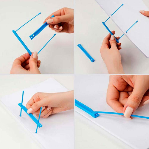 Механизмы для архивирования СТАММ, 25шт/уп., цвет синий