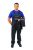 Костюм с п/к СПЕЦ-ЛИДЕР 35хб/65пэ, пл.220, синий/оранжевый