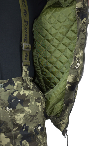 Костюм демисезонный с брюками ТУРИСТ 35хб/65пэ, пл.210, КМФ сепия/хаки, только размер 56-58/170-176