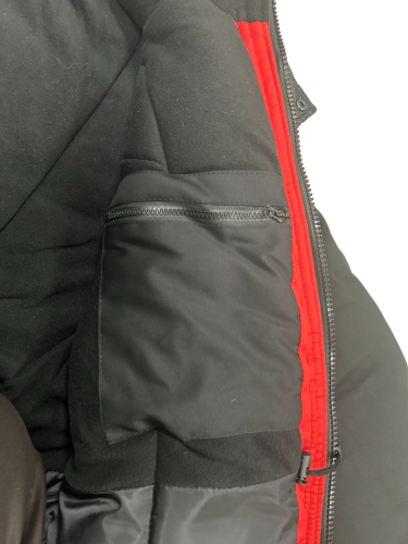 Куртка утепленная КОМФОРТ на замке ткань Грета МОГОТЕКС 51хб/49пэ, пл.210, сер/черн. или крас/чёрн.