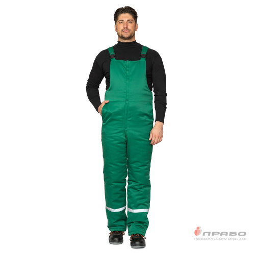 Костюм утепленный с п/к СТРОЙКА 20хб/80пэ пл.190 темно-синий/василёк/лимонный