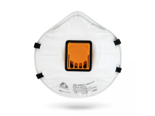 Респиратор JETASAFETY 8622 купольный с клапаном FFP2 (до 12 ПДК)