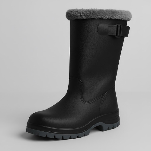 Сапоги кирзовые утепленные КОМИЛ с МП на ПУ/ТПУ