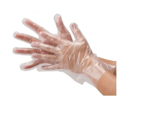 Перчатки однораз. полиэтилен. UDPAK 100 шт/упак. без подвеса