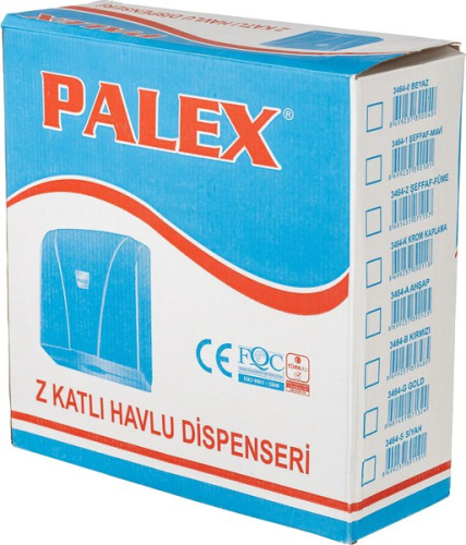 Диспенсер листовых полотенец  Z и V сложения PALEX  белый