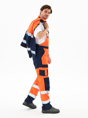 Костюм сигнальный с п/к PROFLINESPECIALIST-2 35хб/65пэ, пл.240, лимонный/черный