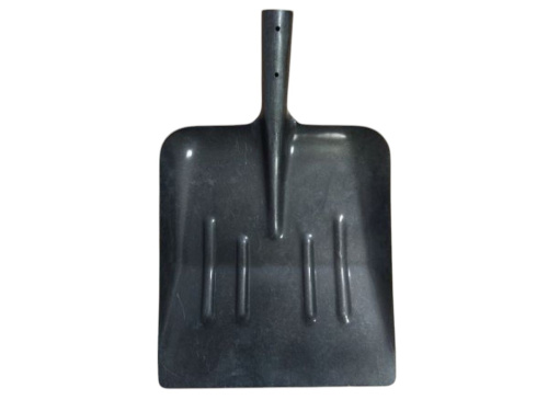 Лопата совковая из рельсовой стали большая снеговая S3 б/ч 370х340 мм