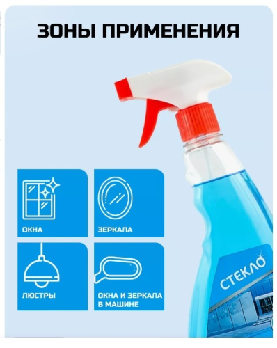 Средство для стекол RAZE с триггером 750 мл