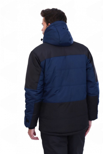 Куртка утепленная ТНЗМИМ-2 на замке 100пэ, ДЮСПО 100пэ пл.110, син/черн.
