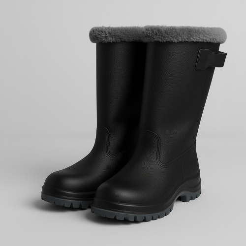 Сапоги кирзовые утепленные КОМИЛ с МП на ПУ/ТПУ