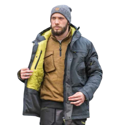 Куртка демисезонная SLICK PARKA на замке 100пэ, пл.185 (в ассортименте)