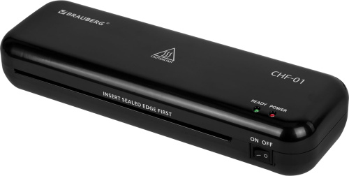 Ламинатор BRAUBERG CHF-01, (в наборе резак, скруглитель углов и пленка 52листа формата А4-А8)