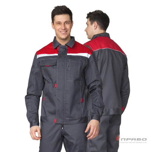 Костюм с п/к ПРОФЕССИОНАЛ 2 ткань ОРИОН 35хб/65пэ, пл.210