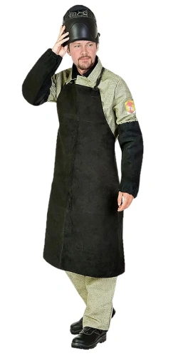 Нарукавники СПИЛКОВЫЕ НС001, 3 кл. защиты, чёрные