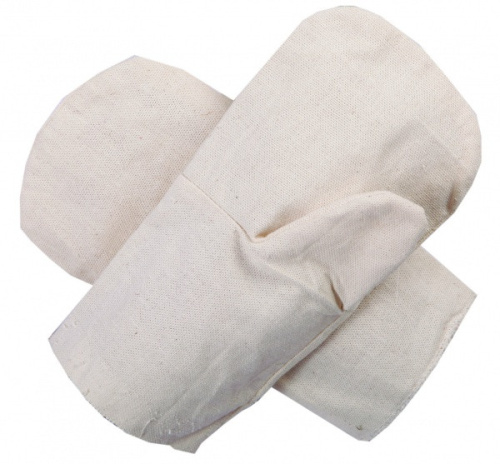 Рукавицы х/б с наладонником пл. 220 гр./кв.м.