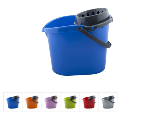 Ведро пластиковое с отжимом 10 литров DRINA