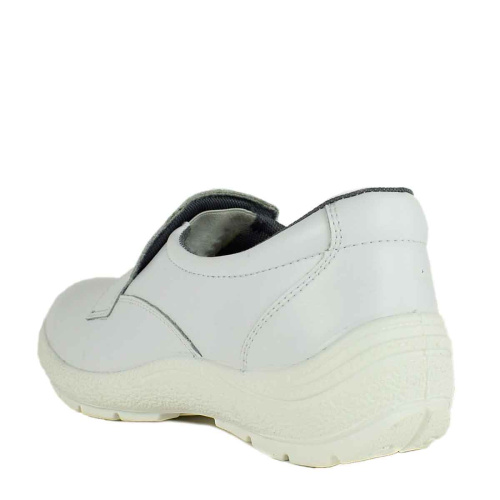 Полуботинки-туфли женские MARKO на резинке белые