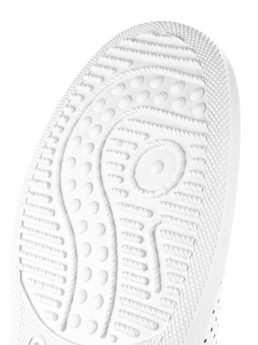 Сабо с перфорацией мужские, белые