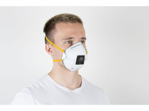 Респиратор JETA SAFETY 8632 купольный с клапаном FFP3 (до 50 ПДК)