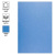 Обложка А4 для переплета OFFICESPACE цвет синий Кожа, 230 г/м2, 100 шт