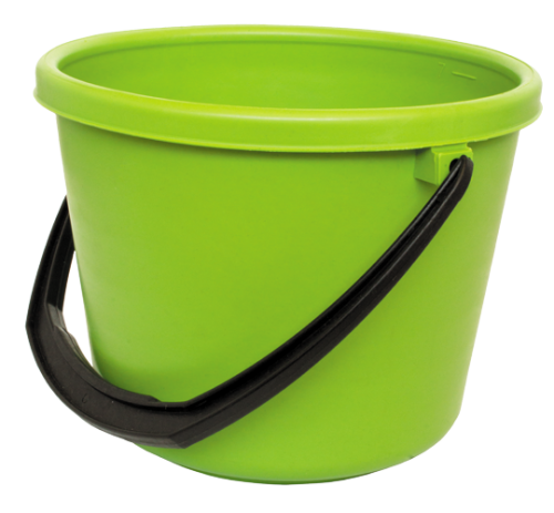 Ведро пластиковое с мерной шкалой БЗПИ 7литров в ассортименте