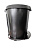 Урна для мусора пластиковая, с крышкой, с педалью, с ведром-вкладышем 11 литров БЗПИ
