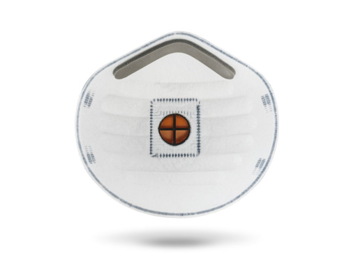 Респиратор JETASAFETY 8626 купольный с клапаном, УГОЛЬНЫЙ FFP2 (12 ПДК), идеально для сварочных работ