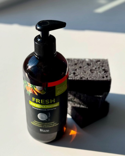 Средство для мытья посуды FRESH с дозатором 500мл