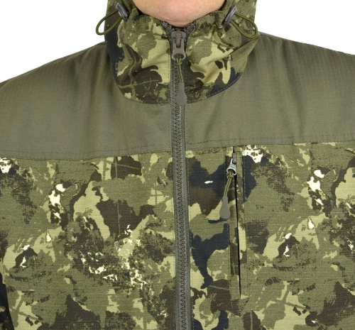 Костюм демисезонный с брюками ТУРИСТ 35хб/65пэ, пл.210, КМФ сепия/хаки, только размер 56-58/170-176