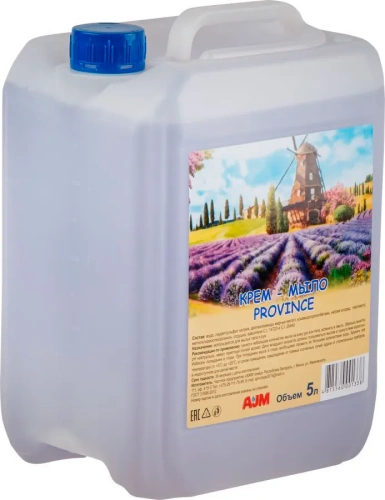 Мыло жидкое AJM PROVANCE канистра, ЛАВАНДА, 5 л.