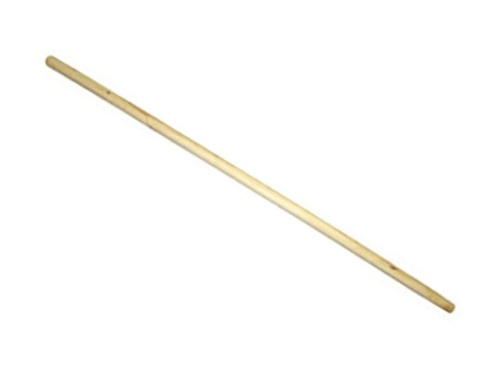 Черенок дерево для граблей и щеток без резьбы 25х1200мм, 1-ый сорт