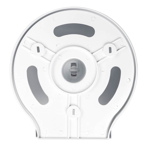 Держатель для туалетной бумаги пластик в больших рулонах, закрытый, белый PALEX