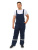 Полукомбинезон утеплённый 35хб/65пэ, пл.210, т.синие