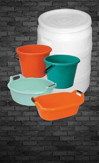 ВЁДРА, ТАЗЫ, БАКИ И БОЧКИ