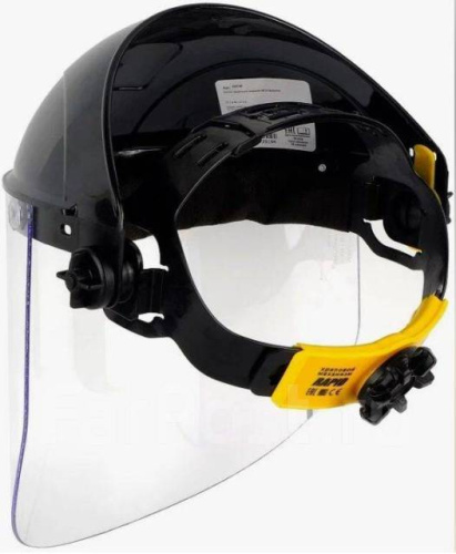 Щиток защитный пластик НБТ2 ВИЗИОН, с наголовным креплением, 2мм