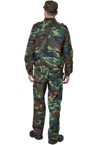 Костюм с брюками СВЯТОГОР 35хб/65пэ, пл.210, КМФ