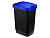 Контейнер для мусора пласт. с крышкой ТВИН 25 л(синий) IDEA