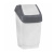 Урна для мусора пластиковая с крышкой 15 литров ХАПС