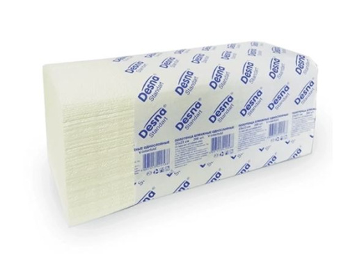 Полотенца бумажные DESNA PREMIUM V-сложения двуслойные 38г/м2 200листов