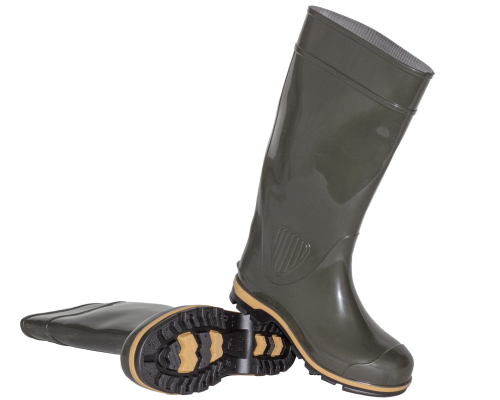 Сапоги ПВХ мужские NORDMAN,  39 см, трехслойная подошва, К20Щ20, олива