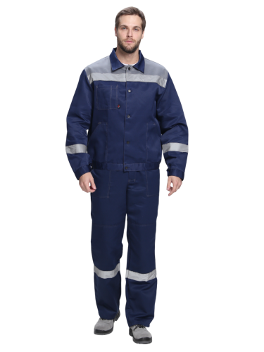 Костюм с п/к ЛЕГИОН-2 35хб/65пэ, пл.210, т.син/сер. 48-50/170-176, 48-50/182-188, 52-54/170-176, 52-54/182-188, 56-58/170-176, 60-62/170-176, 60-62/182-188, 64-66/182-188, 68-70/182-188