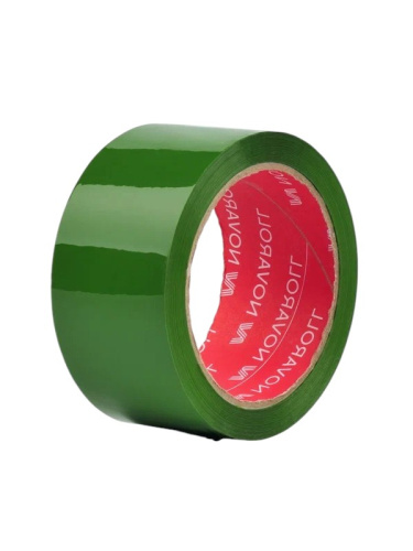 Клейк. лента (СКОТЧ) широкий цветной НОВА РОЛЛ 48 мм*66 м*43 мкм зеленый