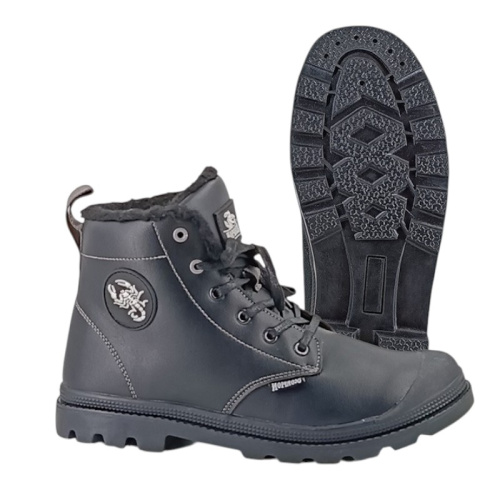 Ботинки утепленные СКОРПИОН КОМФОРТ высок. с ТП на резине р.39-47