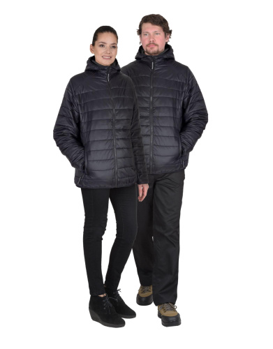 Куртка демисезонная СИРИУС-АЗИМУТ тк. Таффета, черный